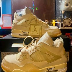 JORDAN 4 OFF WHITE