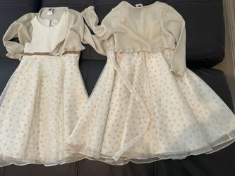 Dresses For Twins -size 6x &6