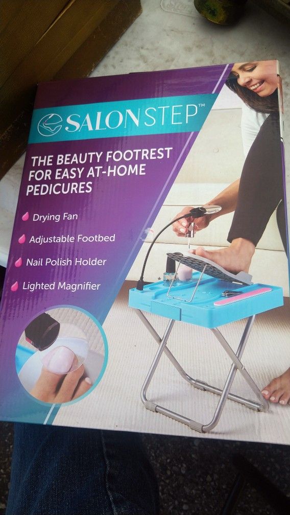 Salon Step Pedicure Footrest 