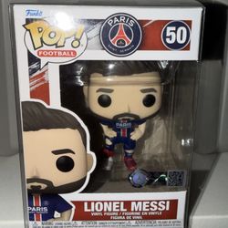 Soccer/Football Funko Pop Lionel Messi (Official Product of Paris Saint #50
