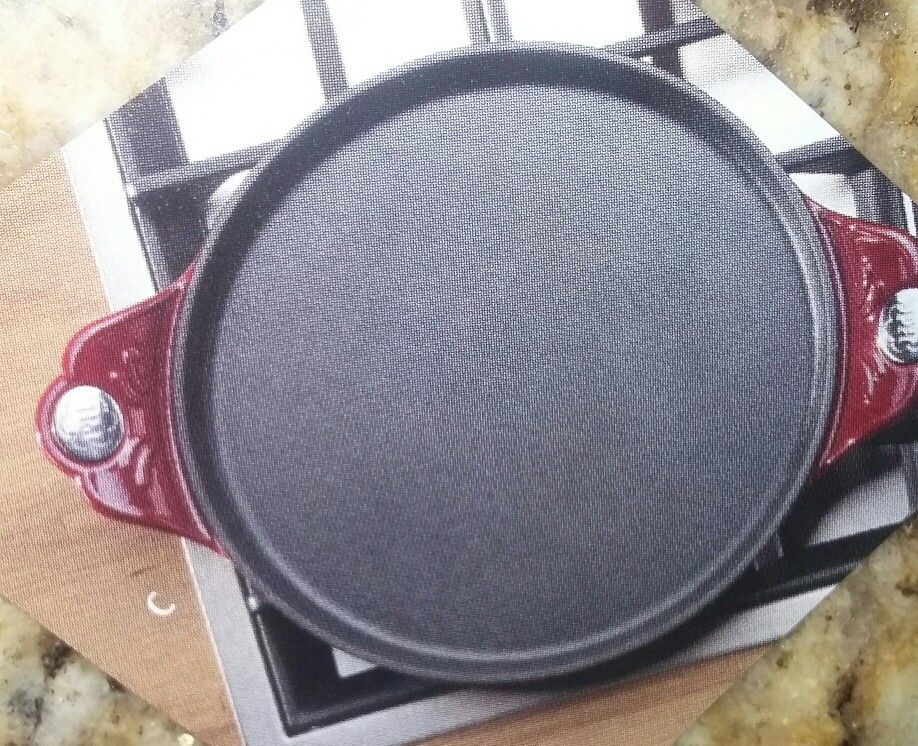 Princess house red comal grill, brand new firm price for Sale in La