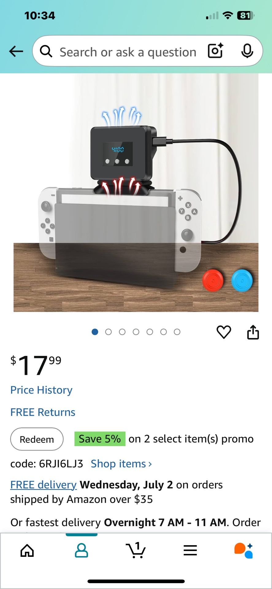 Nintendo Switch original 2017