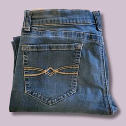 Vintage Y2K MUDD Denim Jeans Pants Bell Bottom Stretch Junior Size 9