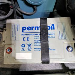 Permobil 12V Gel Batteries 