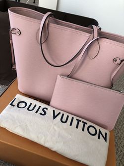 Louis Vuitton Neverfull MM Epi Leather Pink