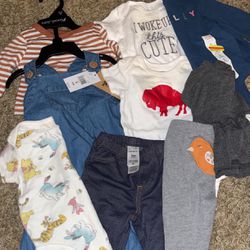 Baby Boy Clothing Size 0-3 Months Bundle ALL