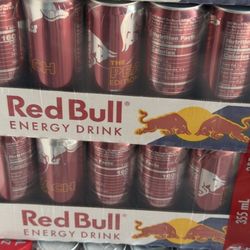 Redbull 12 ounce peach flavor