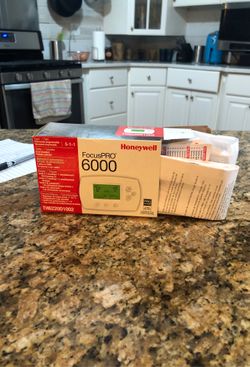 Honeywell focus pro 6 thousand