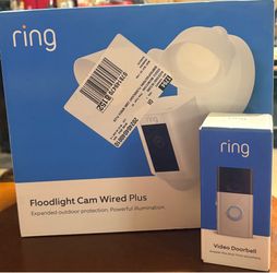 New Ring Doorbell & Floodlight Cam