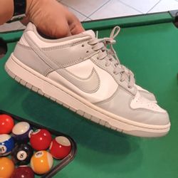 Nike Grey Fog Dunk Size 10.5