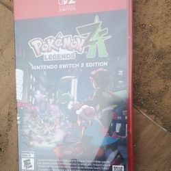 Pokemon Legends ZTE For Nintendo Switch 2 Edition