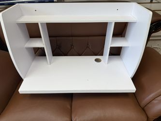 White Wall Shelf Unit