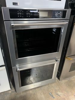KitchenAid Stainless Steel Double Wall Oven