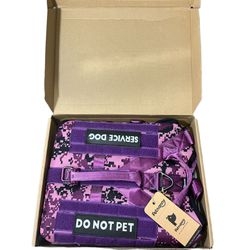 Service dog Harness purple