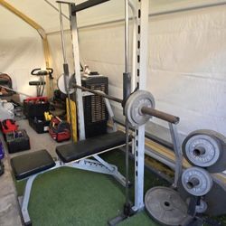Home Gym Smith Machine