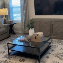 West Elm Shadow Box Coffee Table
