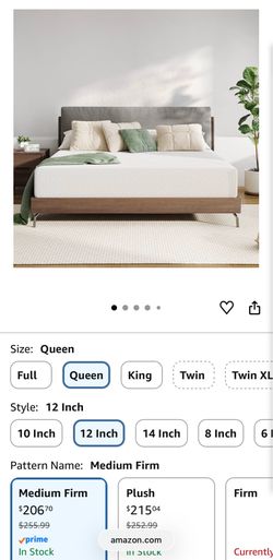 Queen Memory Foam Mattress