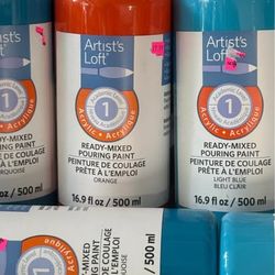Artist's Loft Ready-Mixed Pouring Paint Set
