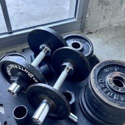 Loadable Dumbbells and Weights