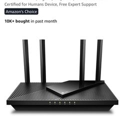 TP-Link AX1800 WiFi 6 Router V4 (Archer AX21) – Dual Band Wireless Internet