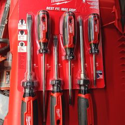 Milwaukee Cushion - Grip Screwdriver Set 6PC 