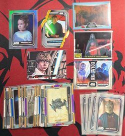 Star Wars Trading Card Game Cards Lot