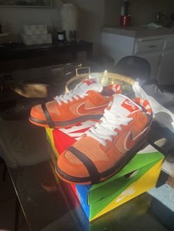 Nike Sb Dunk Orange Lobster 8.5