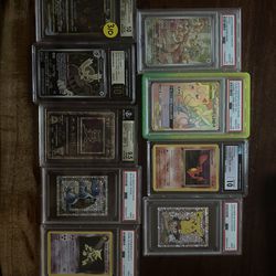 Pokemon slabs + other items for sale/trade