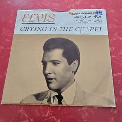Elvis 45rpm Record Great Condition 