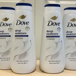Dove Body Wash Bundle (4 for $22)