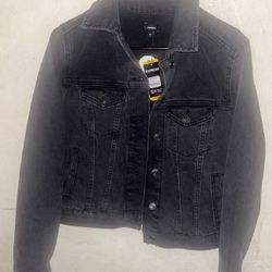 New Black Jean Jacket 