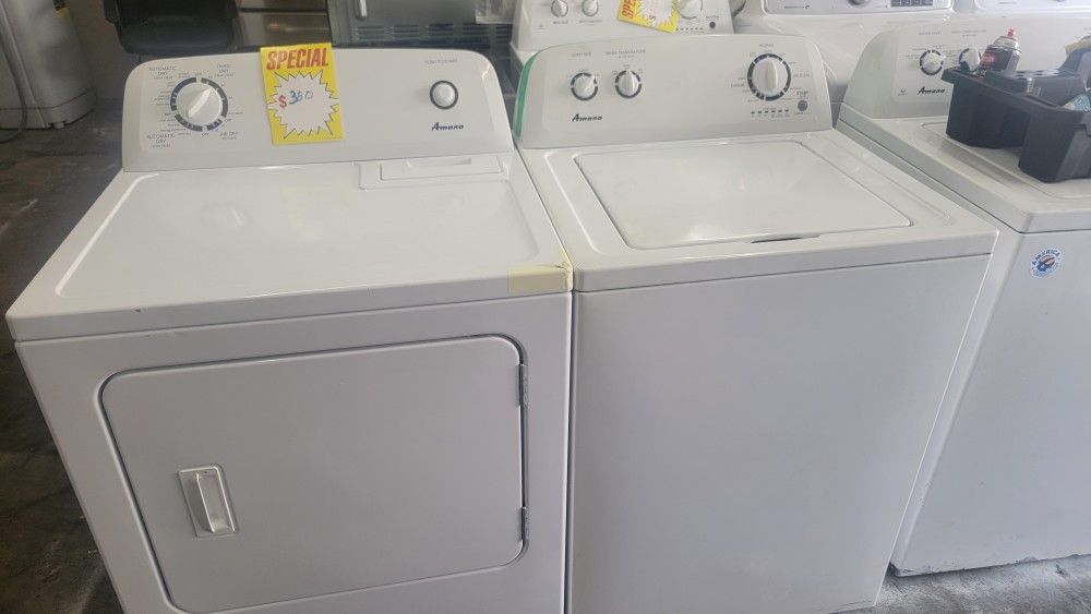 Amana Washer Machine And Dryer 