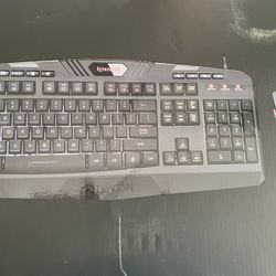 Red Dragon Wired Gaming Keyboard And Mouse Black And Red