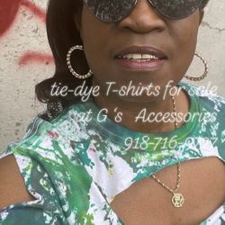 Tiedyed shirts M/F $10 each 