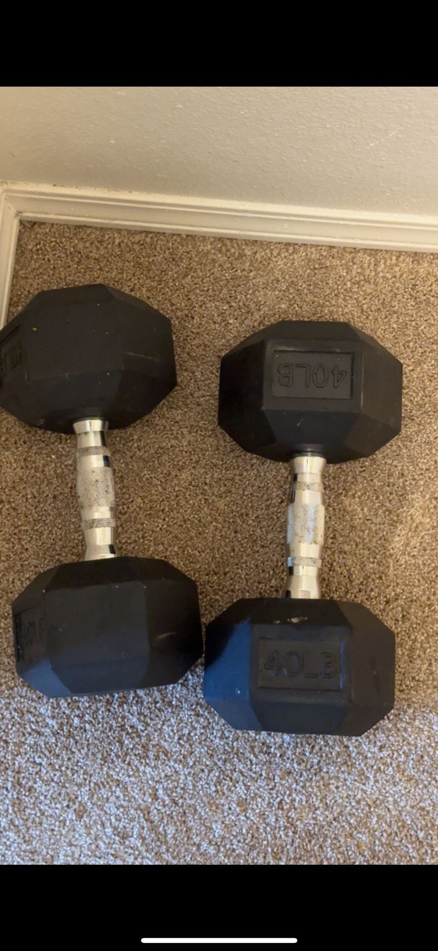 Dumbbells 40 Pounds
