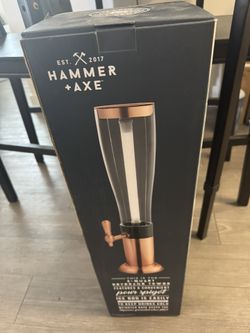 Hammer + Axe Beverage Drink Beer Dispenser Tap