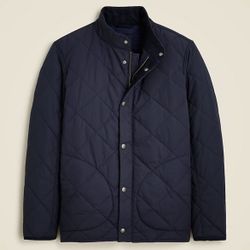 New w/Tags J. Crew Sussex Quilted Jacket with PrimaLoft
