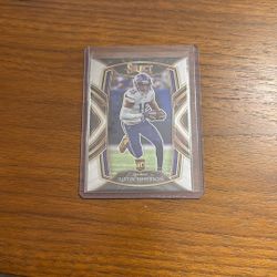 Justin Jefferson. Panini Select. Club Level. Rookie