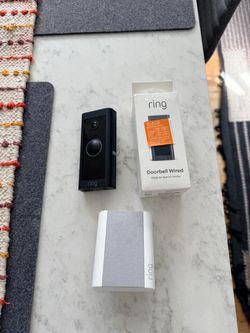 Ring Wired Doorbell + Chime