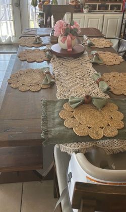 Table and chairs