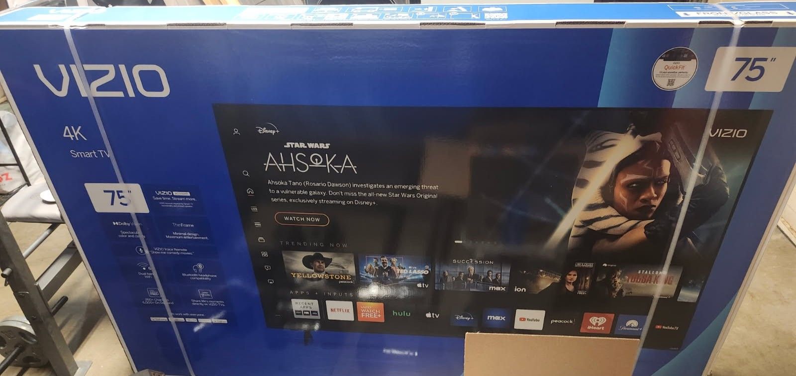 75" VIZIO TV