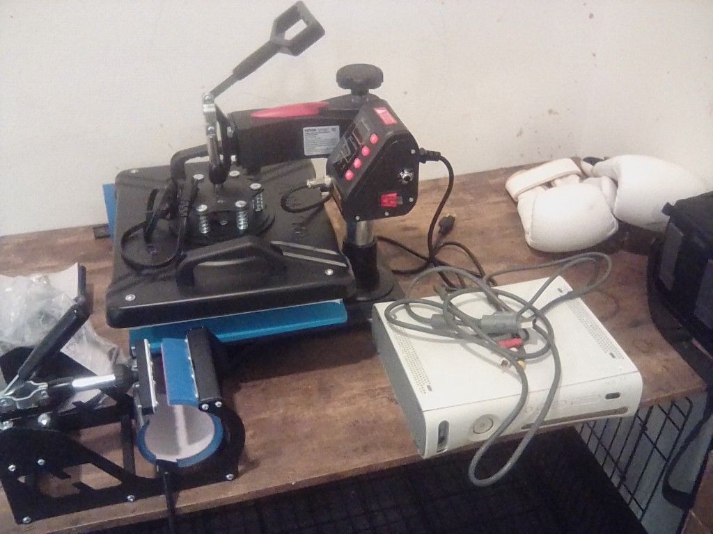 Brand New Heat Press With Multiple Functions Mugs Hats Tshirts Hoodies Ect