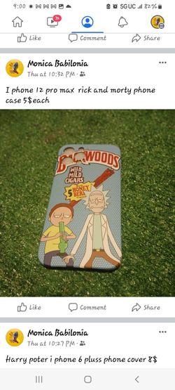 I Phone 12 Pro Max Rick N Morty Phonecase