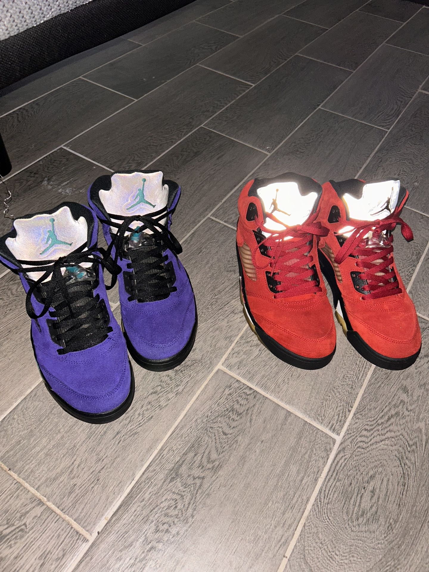 Jordan 5 Raging Bulls/ Alternate Grape