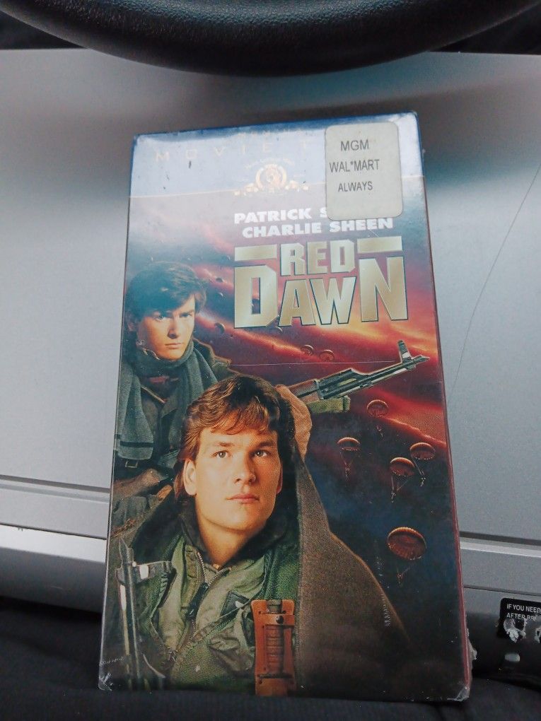 Vintage VHS Red Dawn Sealed