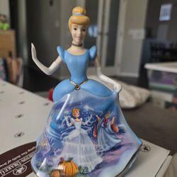 "Forever Cinderella" Heirloom Porcelain Bell -  Disney's -  The Bradford Editions. 