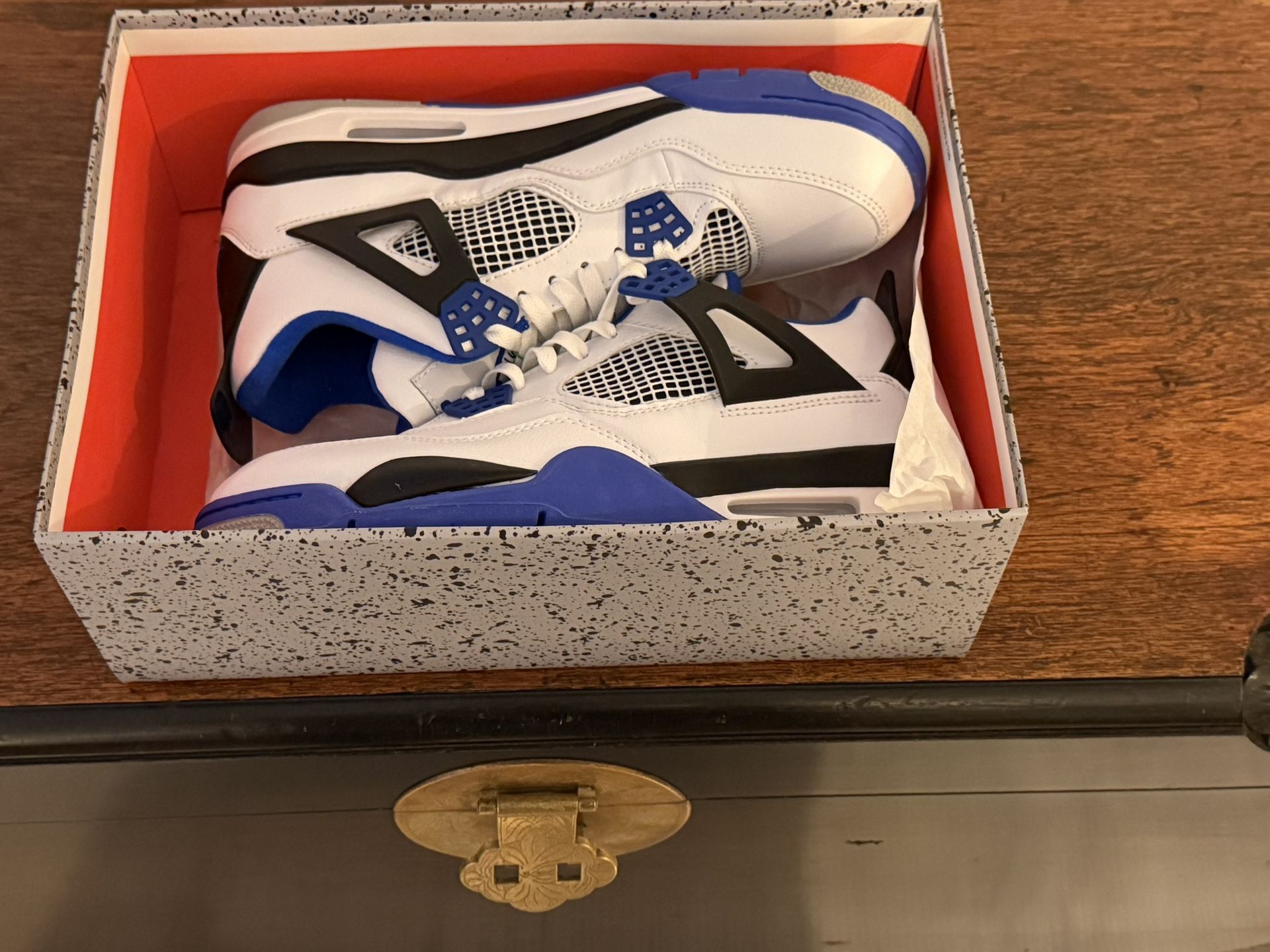 Js Retro 4 Motorsport Blue