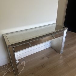 Mirror Console Vanity Table  