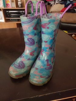 Girls Rainboots Size 13