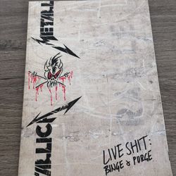 METALLICA Live Shit Binge & Purge Book Only